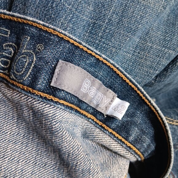 Vtg 42x32 Levis Jeans Silvertab 90s Y2K Baggy Fit Skater Denim Jeans Loose - Picture 8 of 9